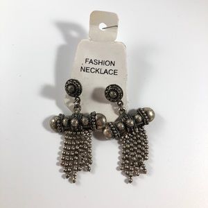 NWOT Silver Vintage Boho Earrings